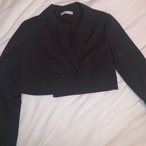 Cropped blazer
